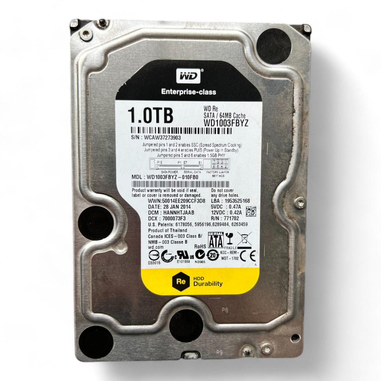 WD Black WD1003FBYZ 1TB 3.5" SATA III